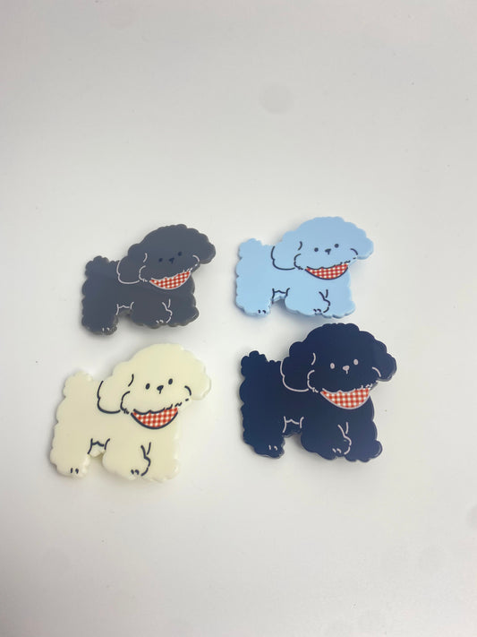 Lovely Puppy Shaped Hair Side Clip