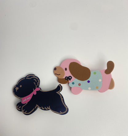 Kawaii Cartoon Puppy Duckbill Clip