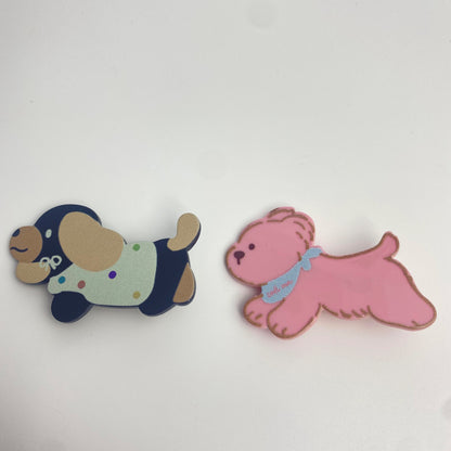 Kawaii Cartoon Puppy Duckbill Clip