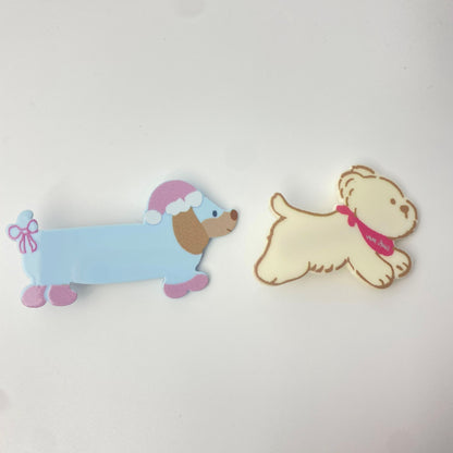 Kawaii Cartoon Puppy Duckbill Clip