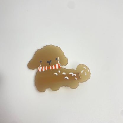 Kawaii Cartoon Puppy Duckbill Clip